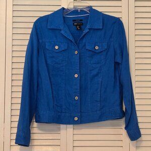 Jones New York Linen Jacket - Size S